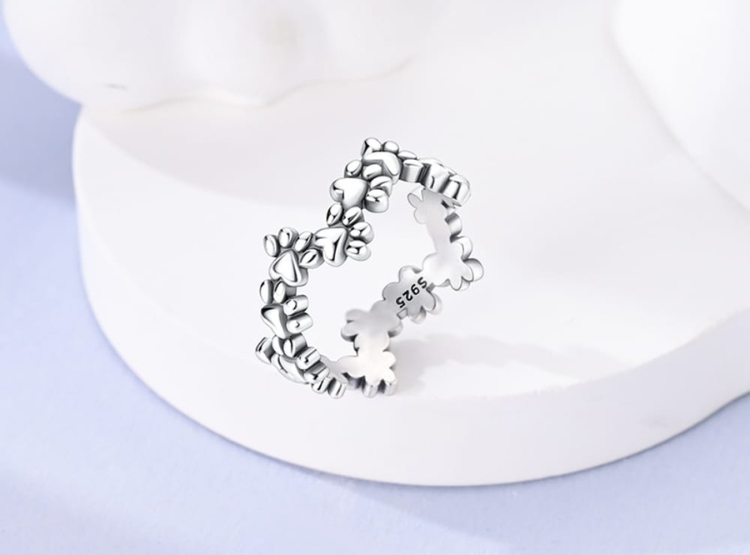 ANILLO PARA MUJER MODELO FOOTPRINTS - 4