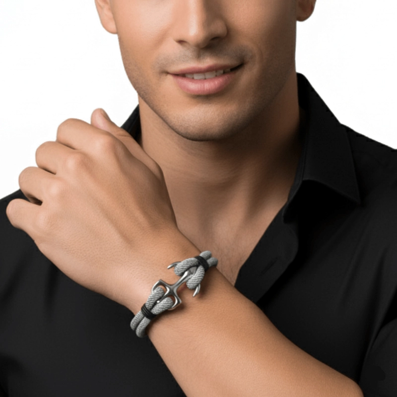 BRAZALETE PULSERA PARA HOMBRE MODELO NAÚTICO - 5