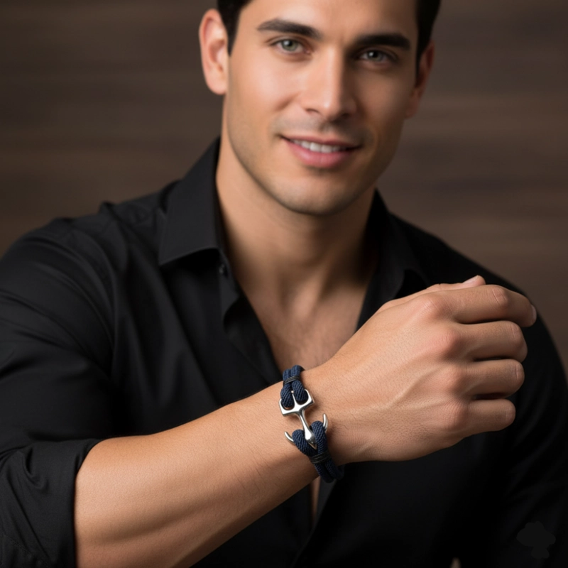 BRAZALETE PULSERA PARA HOMBRE MODELO NAÚTICO - 8