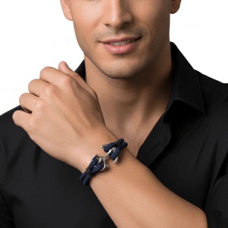 BRAZALETE PULSERA PARA HOMBRE MODELO NAÚTICO - 8