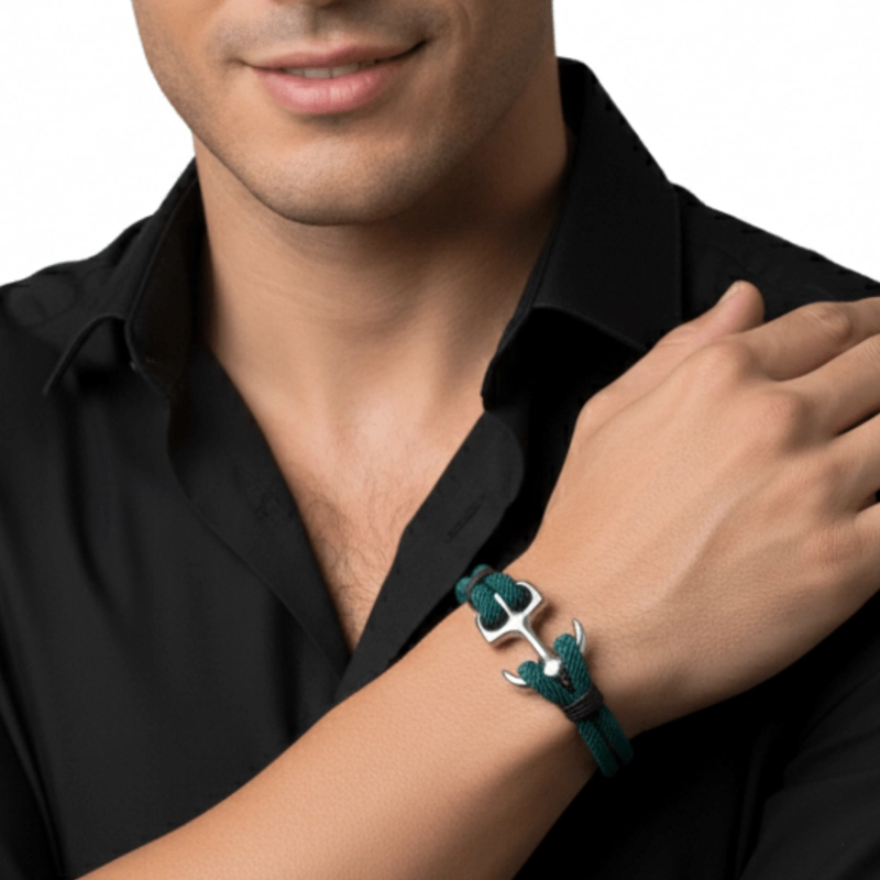 BRAZALETE PULSERA PARA HOMBRE MODELO NAÚTICO - 10