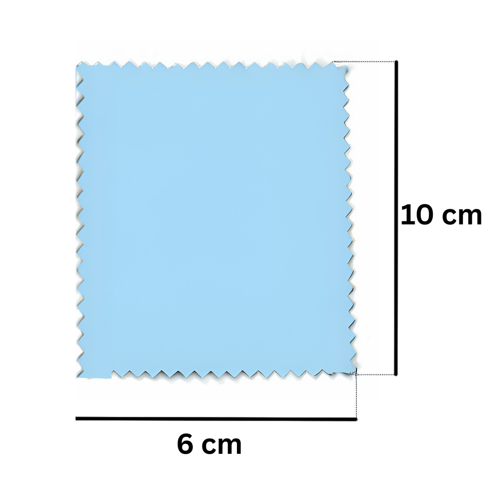 PAÑOS DE FRANELA PREMIUM PARA LIMPIEZA DE JOYAS X 50 UNIDADES - 2