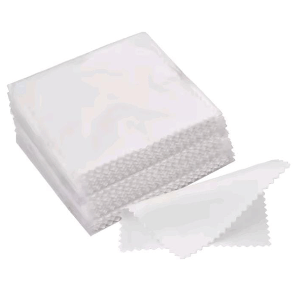 PAÑOS DE FRANELA PREMIUM PARA LIMPIEZA DE JOYAS X 50 UNIDADES - 3