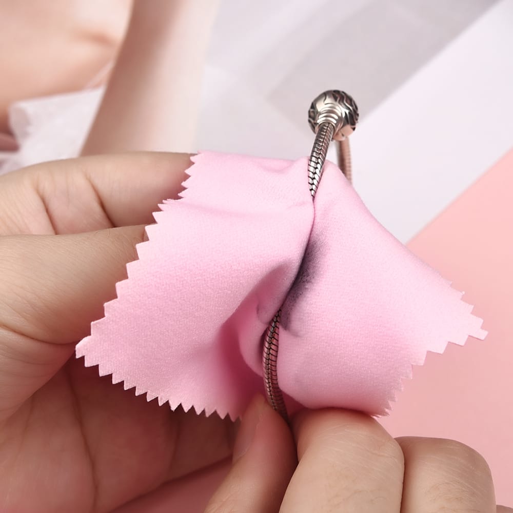 PAÑOS DE FRANELA PREMIUM PARA LIMPIEZA DE JOYAS X 50 UNIDADES - 7