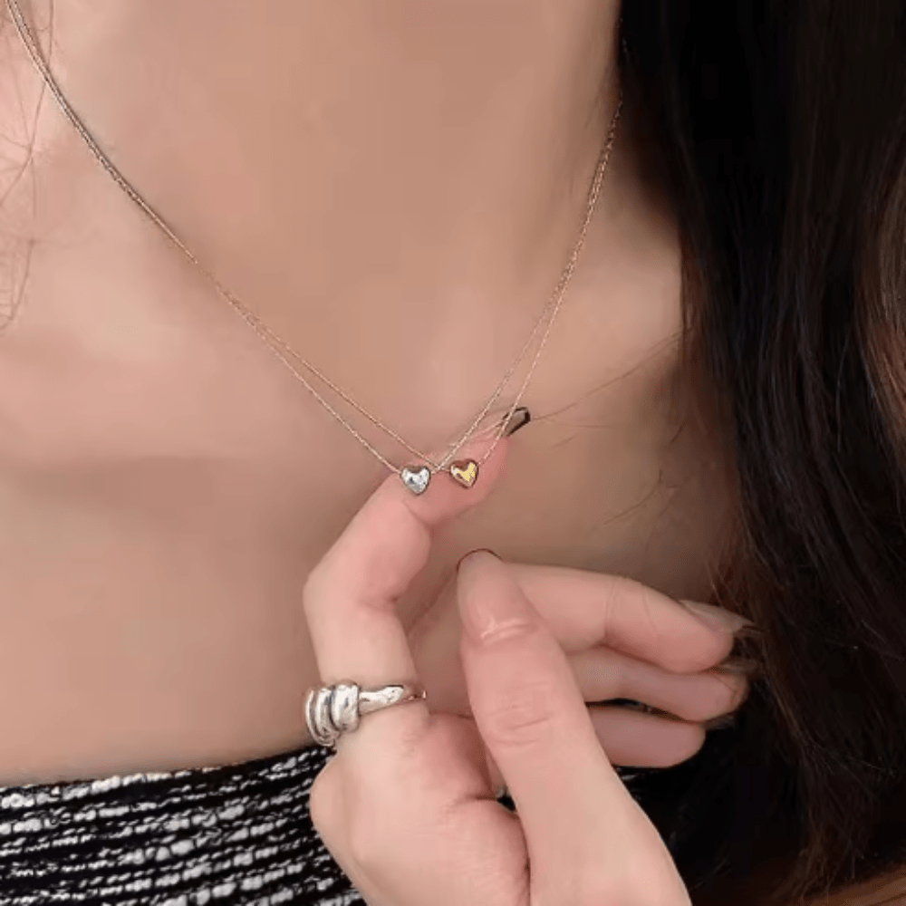 COLLAR AFRODITA CON DIJE DE CORAZÓN - 9