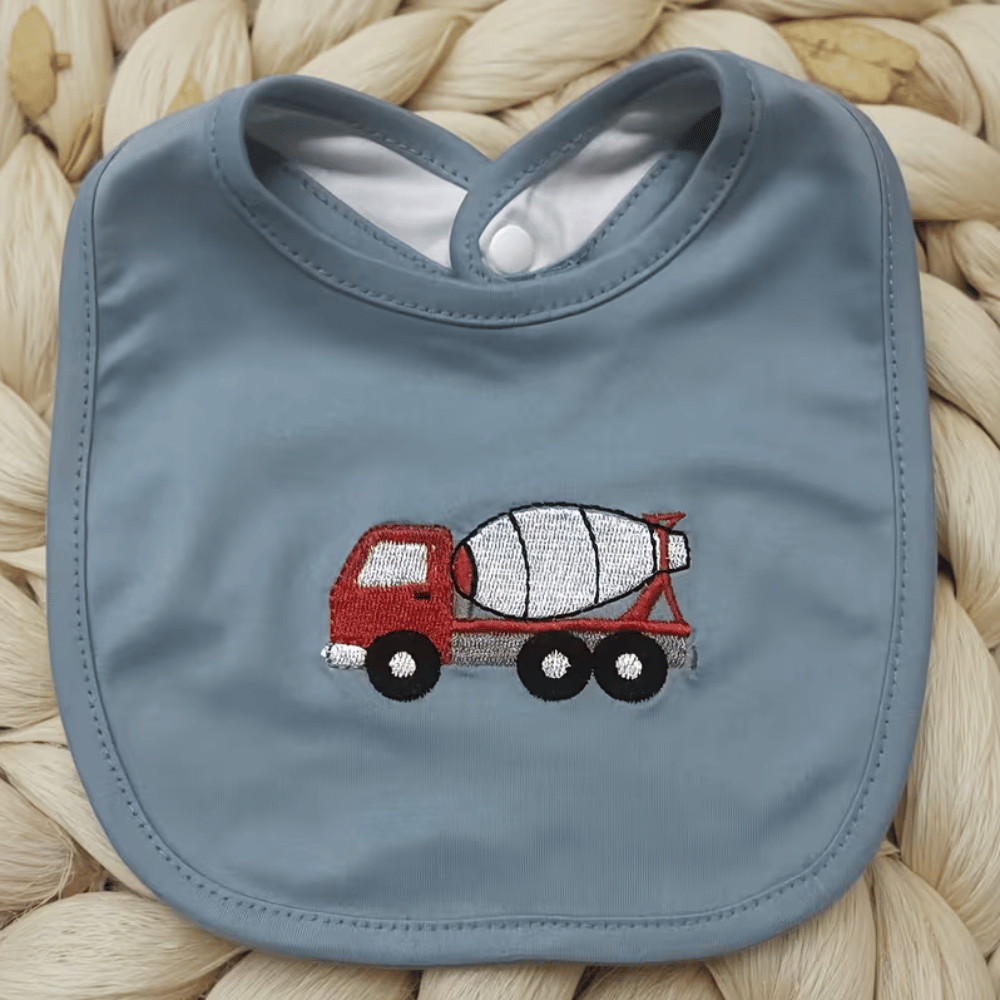 JUEGO DE 3 BABEROS PARA BEBÉ SUAVES ABSORBENTES PRÁCTICOS - 5