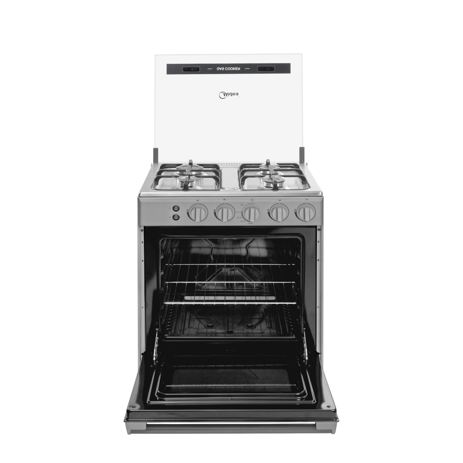 COCINA A GAS MIDEA 4 QUEMADORES MGS24FS2LAAMB SILVER - 3