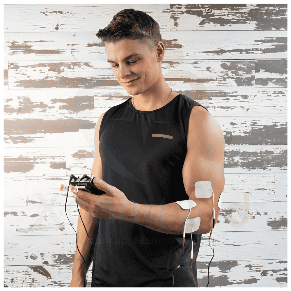ELECTROESTIMULADOR MULIM STIM PLUS 3RA EDICION - TENS, EMS, RUSS, IF - 4