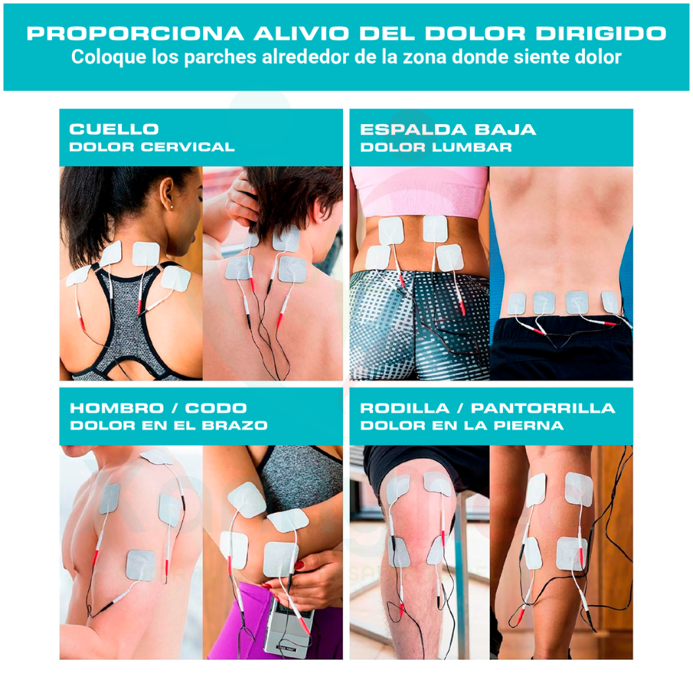 ACCESORIOS CUIDADO PERSONAL ELECTROESTIMULADOR TENS 7000 - 4