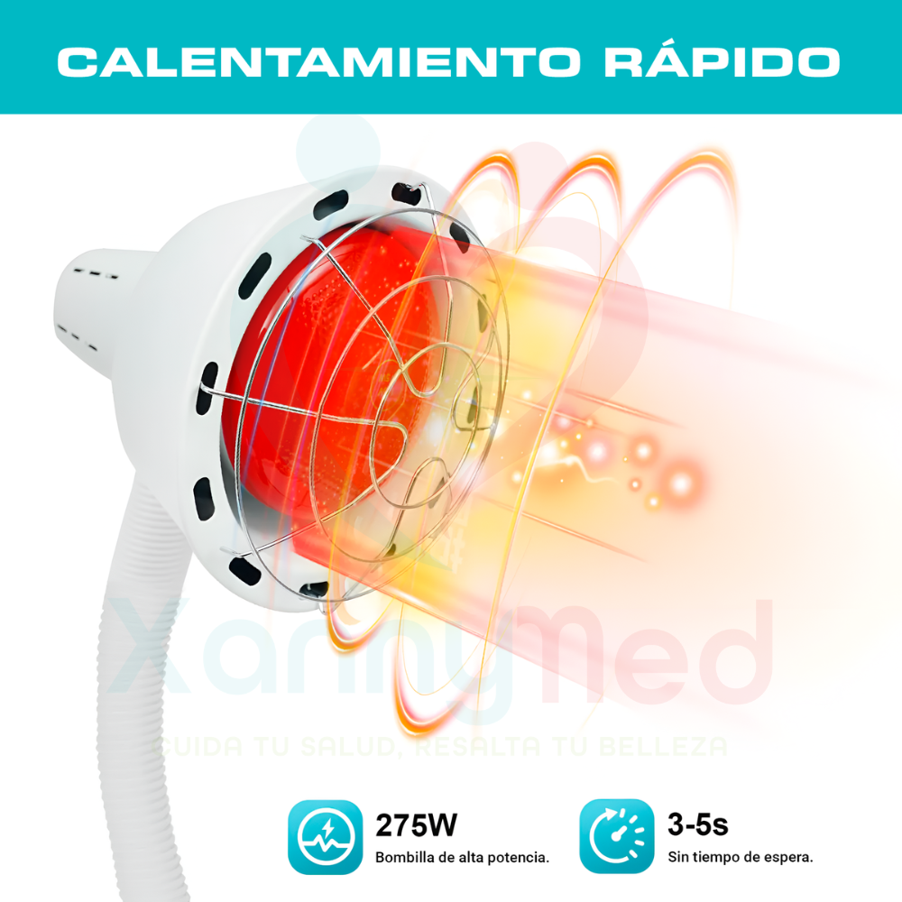 ACCESORIOS CUIDADO PERSONAL LAMPARA INFRARROJO CON PEDESTAL - 2