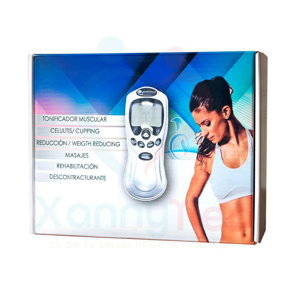 ACCESORIOS CUIDADO PERSONAL MERKON - BLUEIDEA ELECTROESTIMULADOR TENS DE 8 ELECTRODOS - MERKON - 2