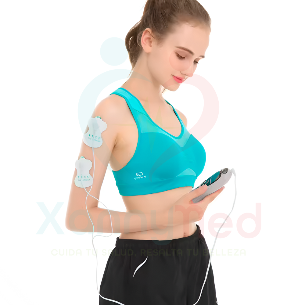 ACCESORIOS CUIDADO PERSONAL MERKON - BLUEIDEA ELECTROESTIMULADOR TENS DE 8 ELECTRODOS - MERKON - 6