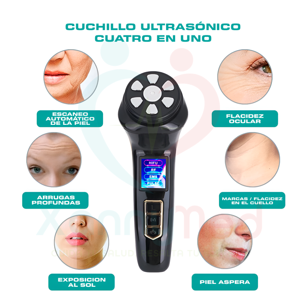 MINI HIFU PORTATIL 4 EN 1 - 4