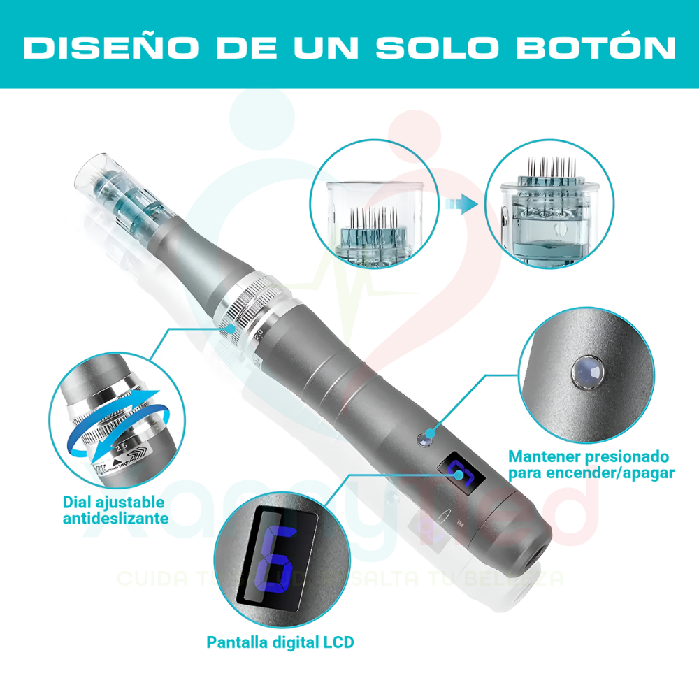 DERMAPEN ULTIMA M8 INALAMBRICO CON PANTALLA LED - 2