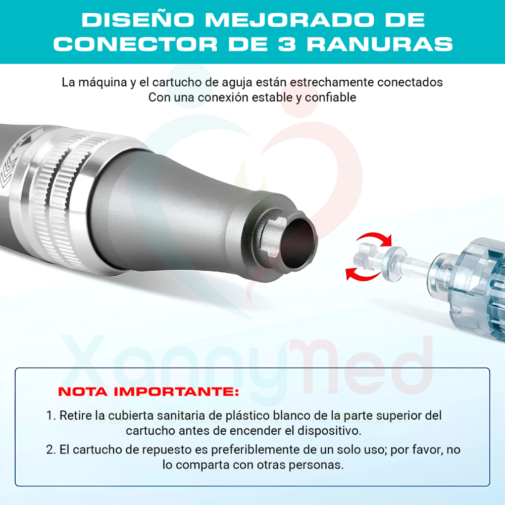 DERMAPEN ULTIMA M8 INALAMBRICO CON PANTALLA LED - 4