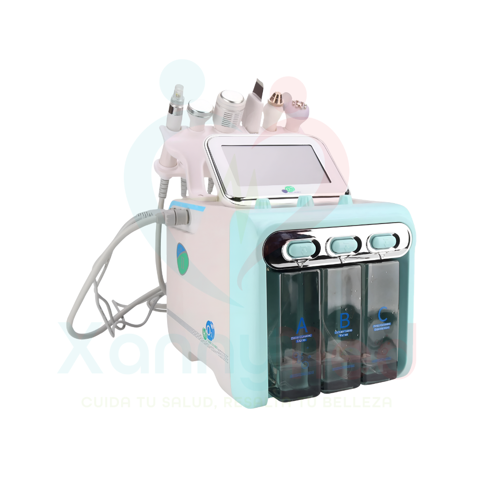 EQUIPO MULTIFUNCION HIDRAFACIAL 6 EN 1 - H20 SMALL BUBBLE - 1