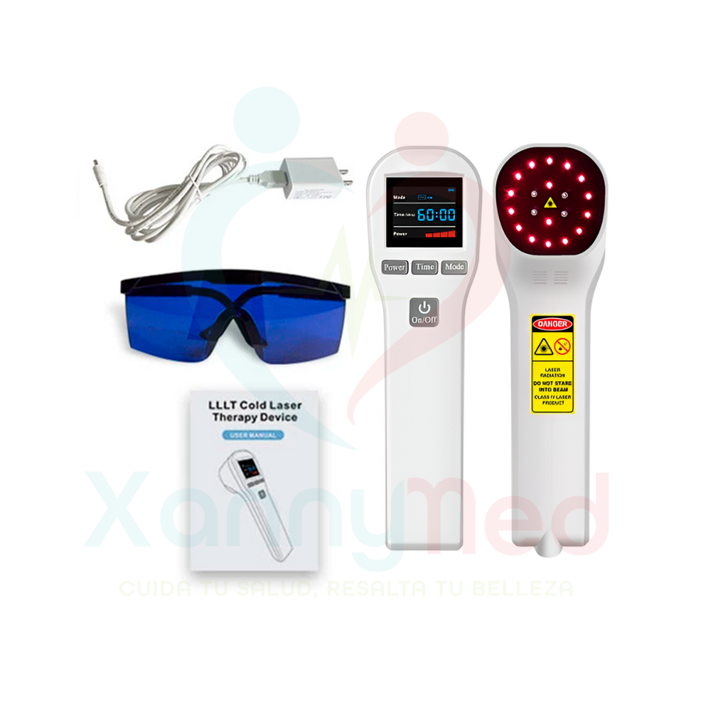 LÁSER PARA TERAPIA DIGITAL RECARGABLE - 650 NM A 808 NM - 2