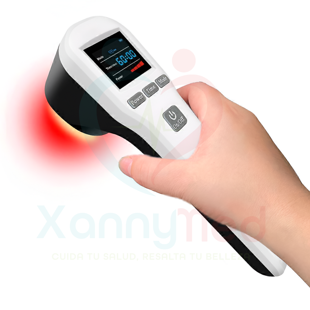 LÁSER PARA TERAPIA DIGITAL RECARGABLE - 650 NM A 808 NM - 4