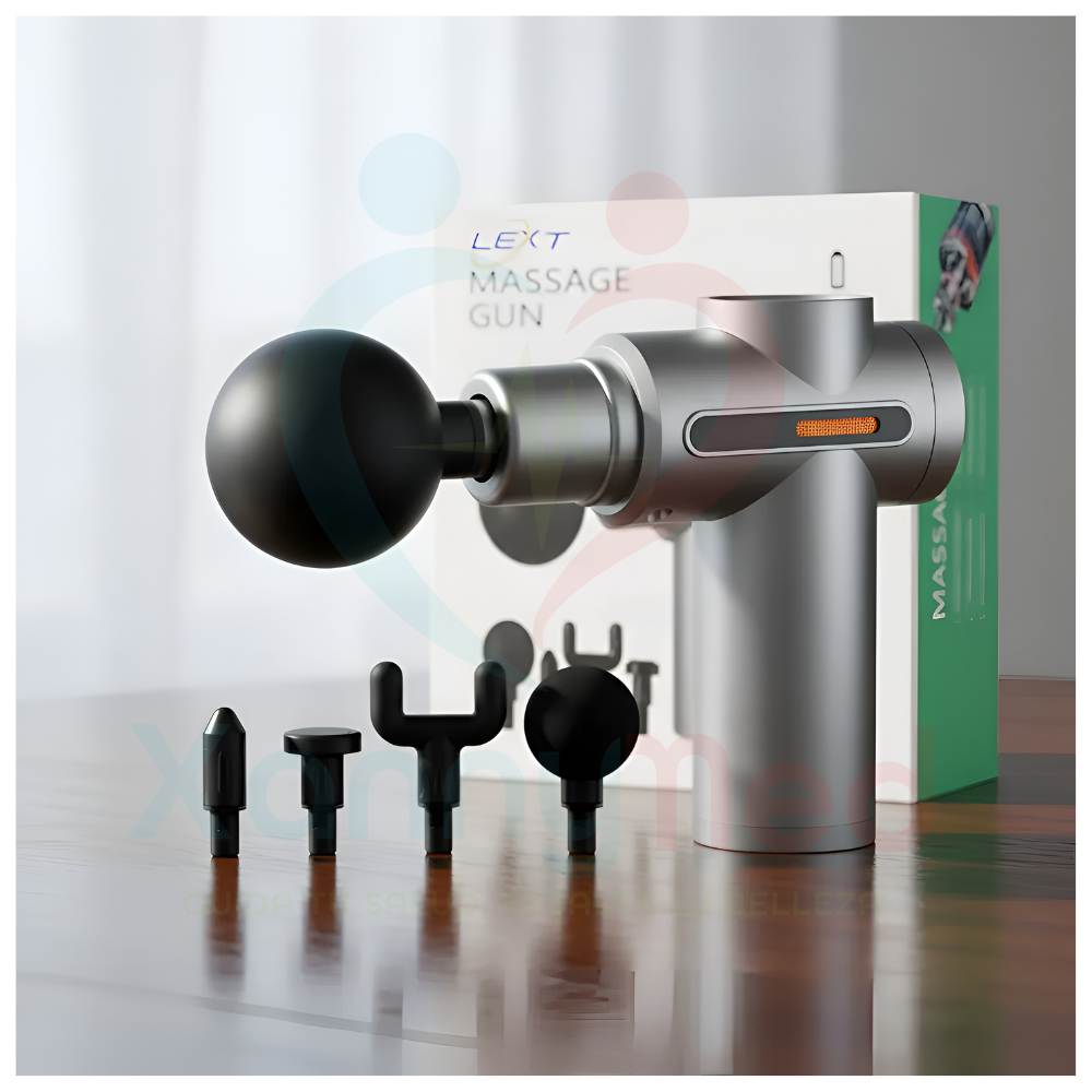 MINI FASCIAL GUN / MINI PERCUTOR DE 5 VELOCIDADES - LEXT - 6