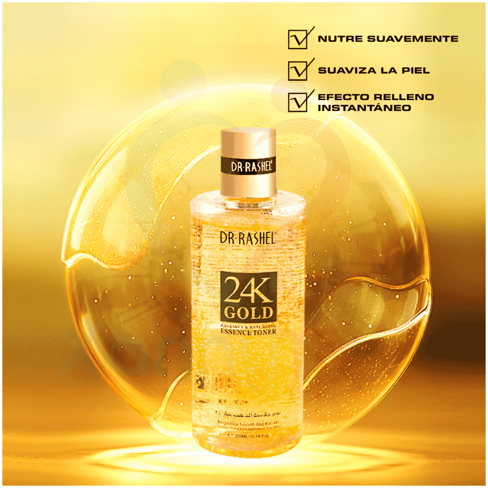 TĂNICO FACIAL 24K GOLD - DR. RASHEL - 3