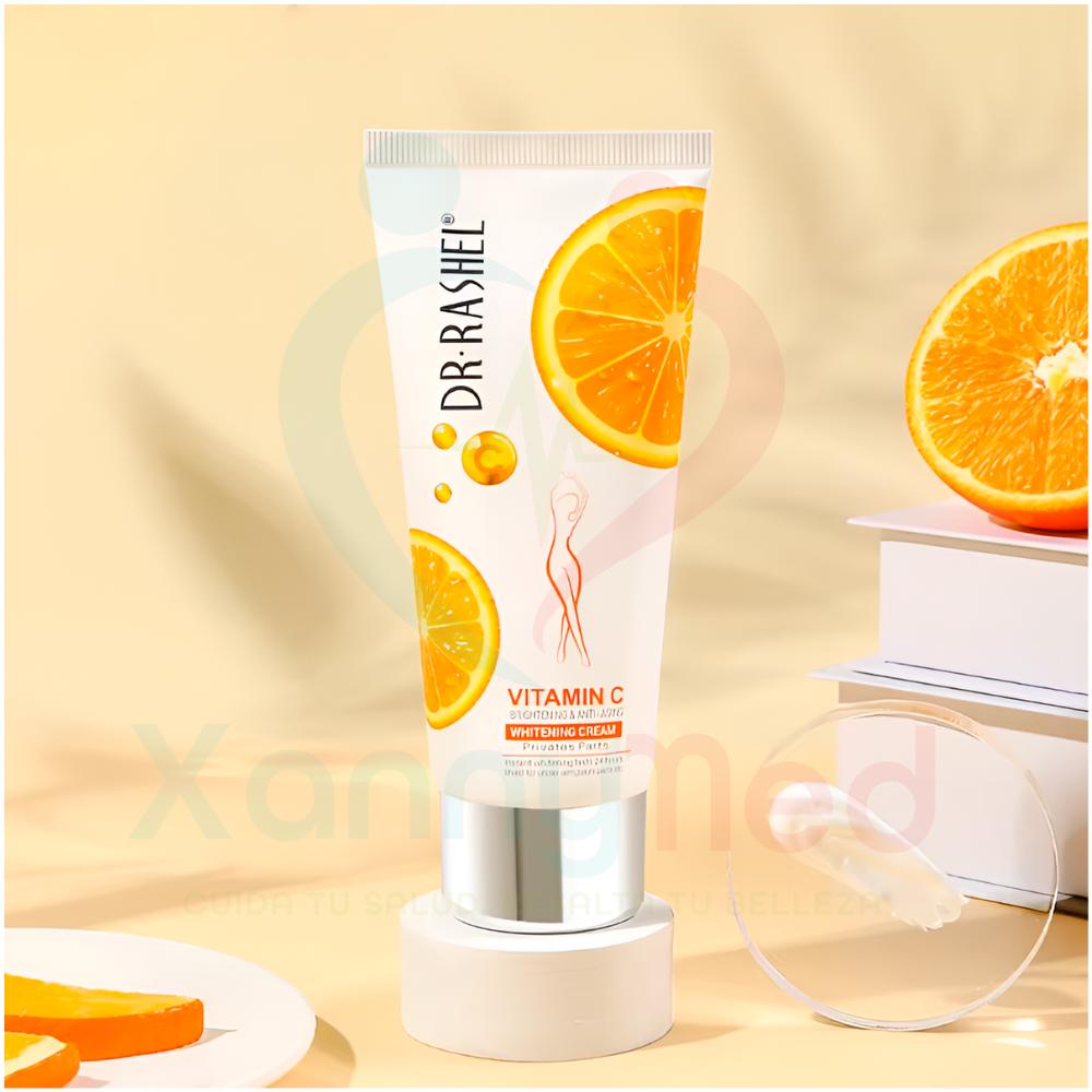 CREMA ACLARADORA CORPORAL CON VITAMINA C - DR. RASHEL - 3