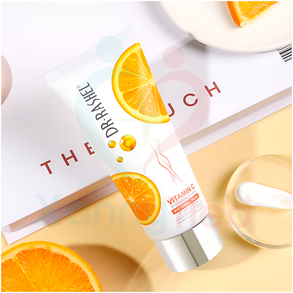 CREMA ACLARADORA CORPORAL CON VITAMINA C - DR. RASHEL - 4