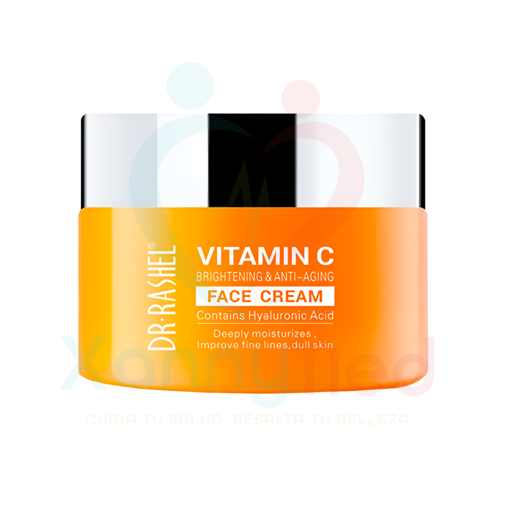 CREMA HIDRATANTE FACIAL DE VITAMINA C - DR. RASHEL - 1
