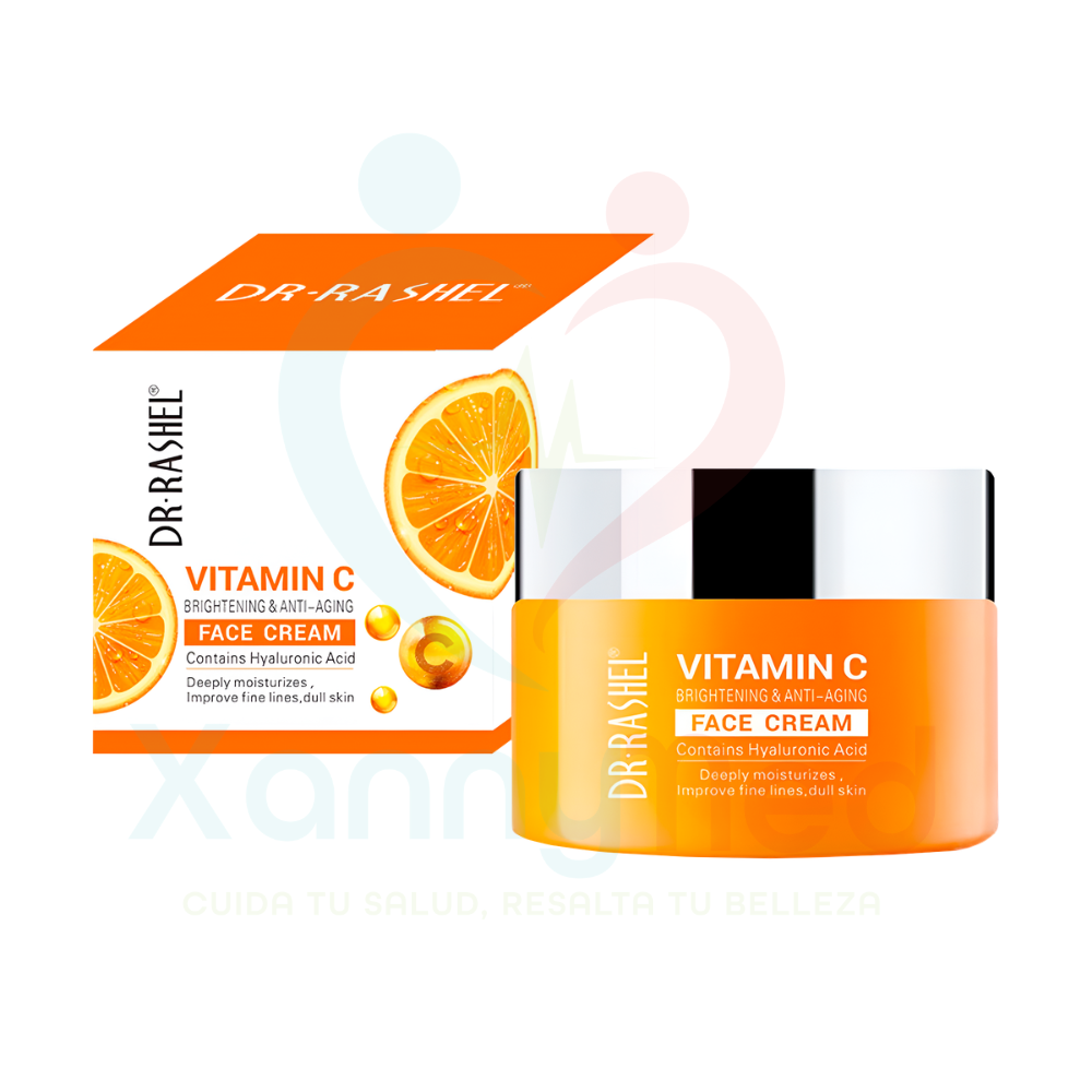 CREMA HIDRATANTE FACIAL DE VITAMINA C - DR. RASHEL - 2