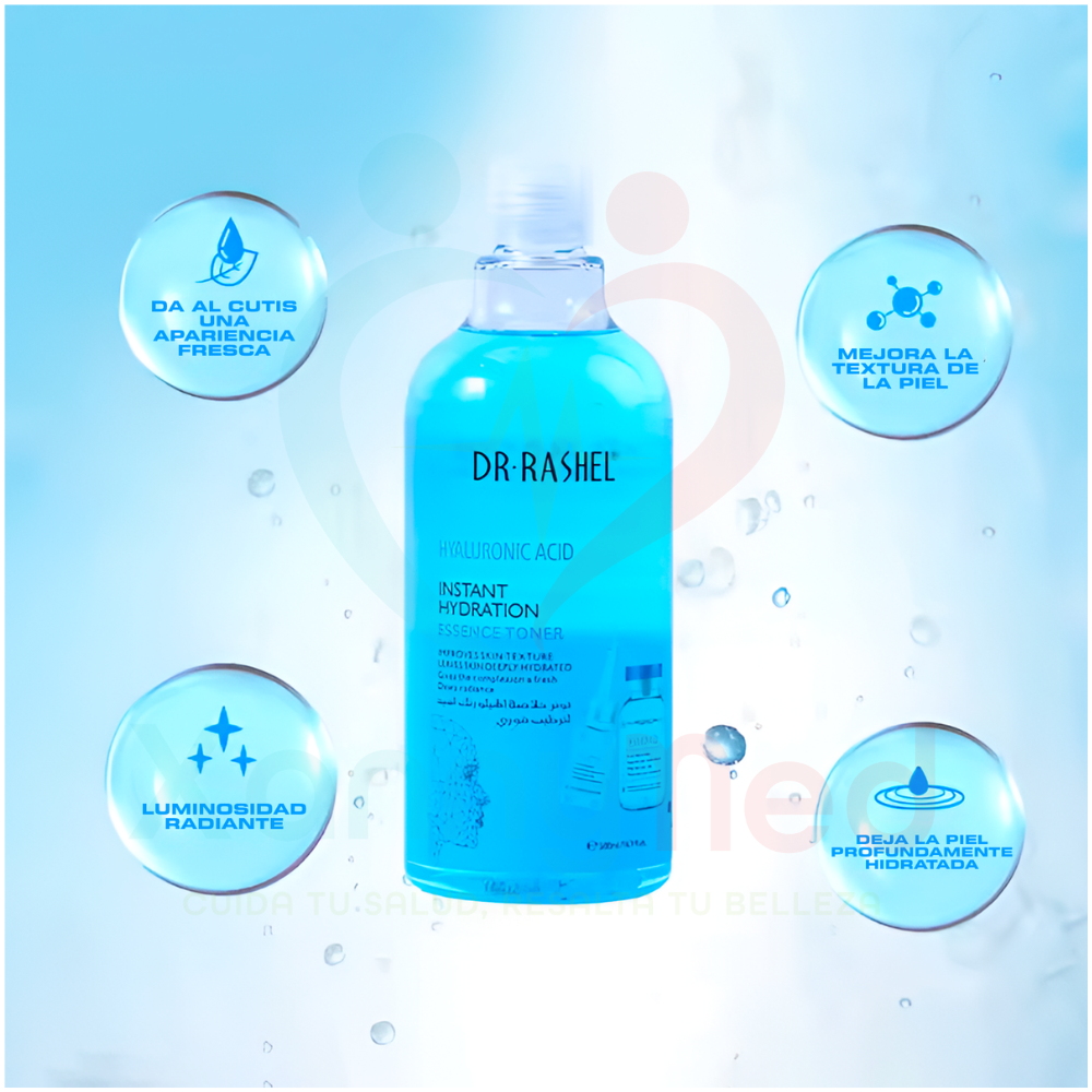 TONICO FACIAL CON ACIDO HYALURONICO 500 ML - DR. RASHELL - 2