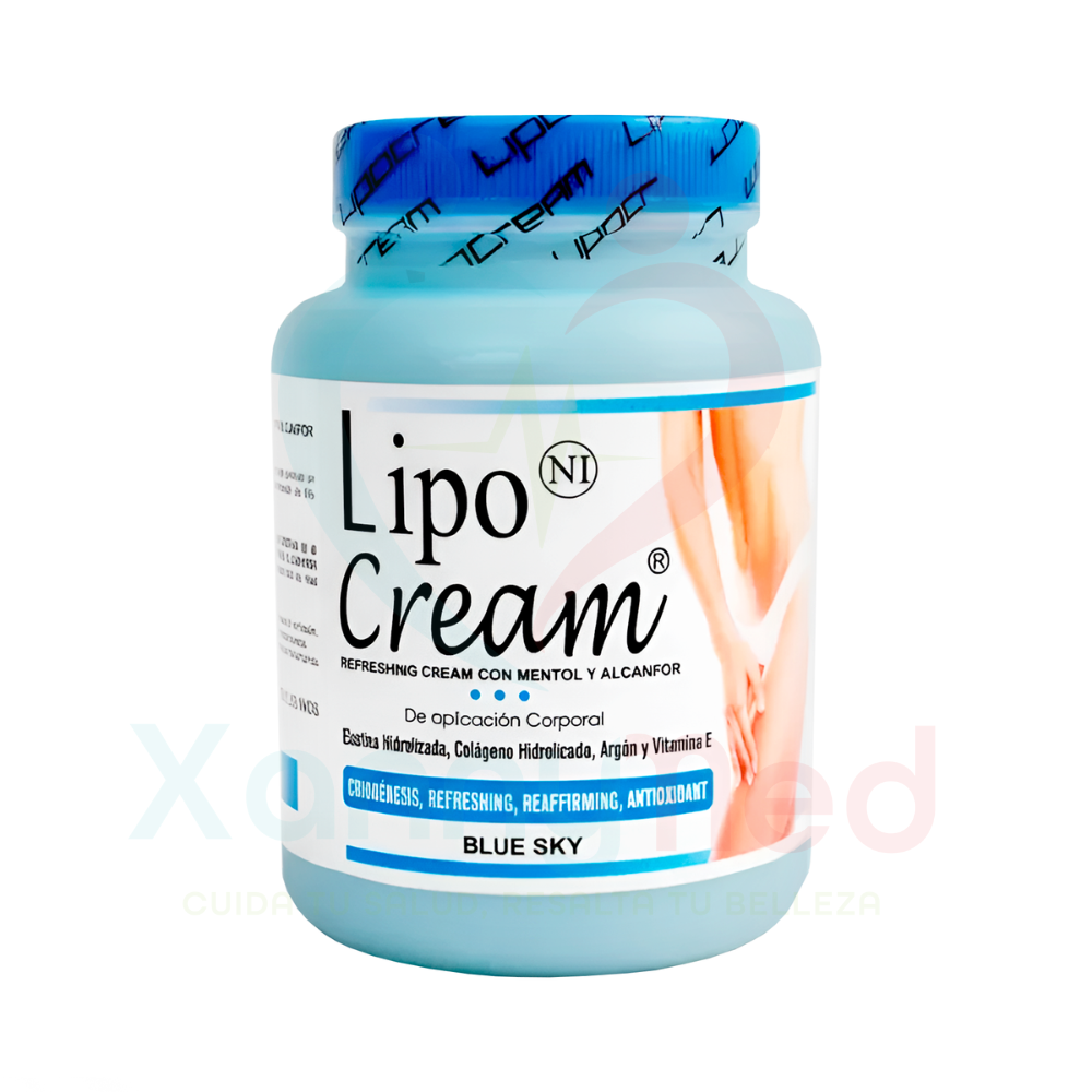 CREMA REDUCTORA AZUL 500 G - LIPOCREAM - 1