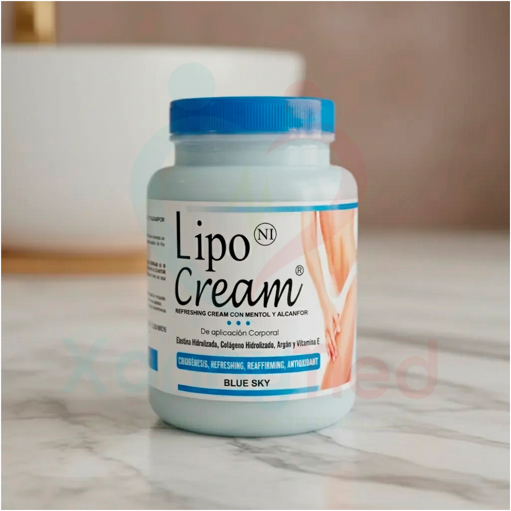 CREMA REDUCTORA AZUL 500 G - LIPOCREAM - 4