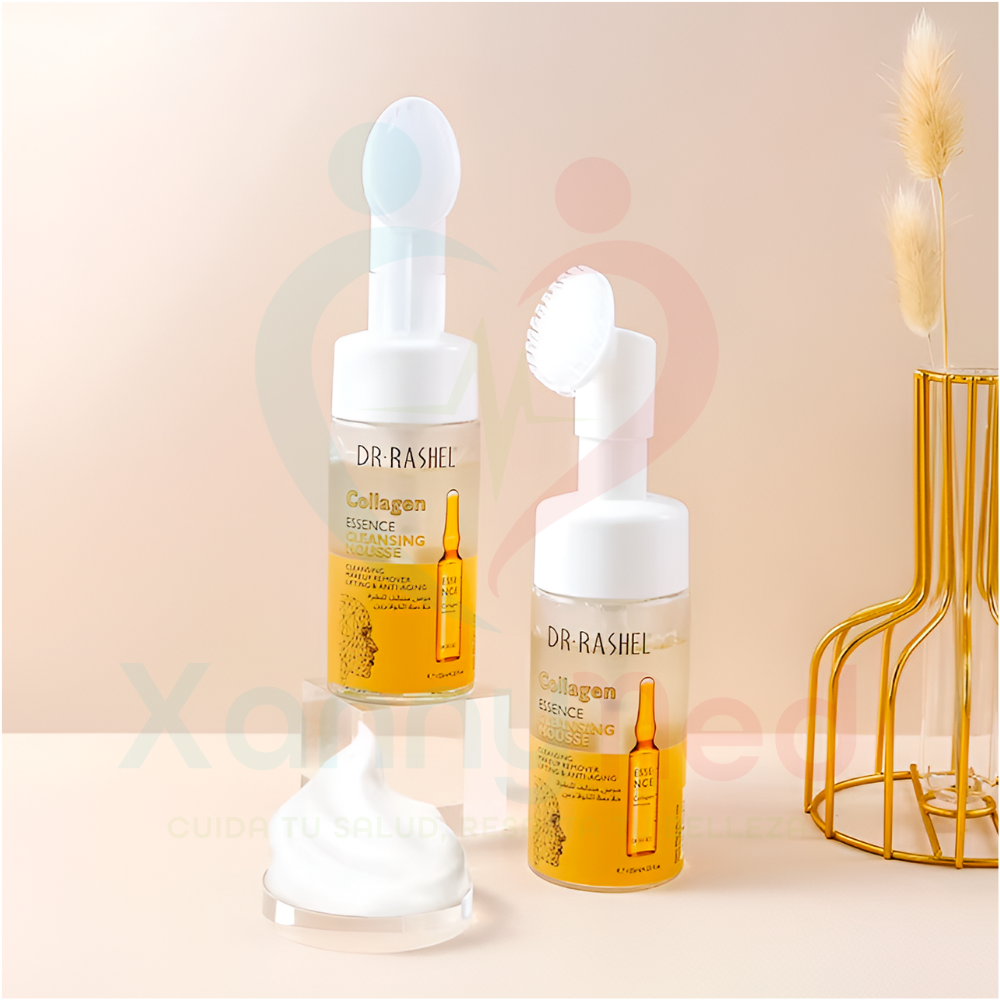 ESPUMA FACIAL LIMPIADORA DE COLĂGENO - DR. RASHEL - 4