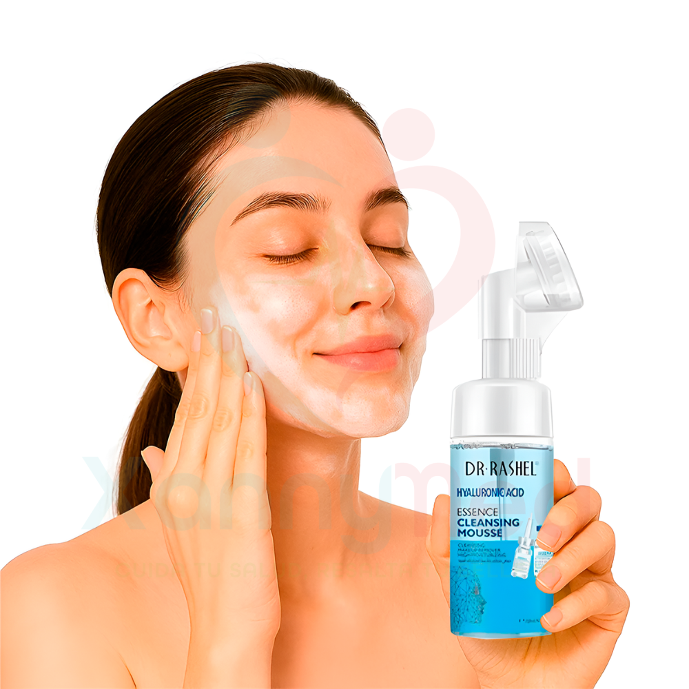ESPUMA FACIAL LIMPIADORA DE ACIDO HIALURONICO - DR. RASHEL - 4