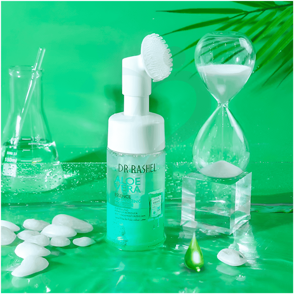 ESPUMA FACIAL LIMPIADORA DE ALOE VERA - DR. RASHEL - 3