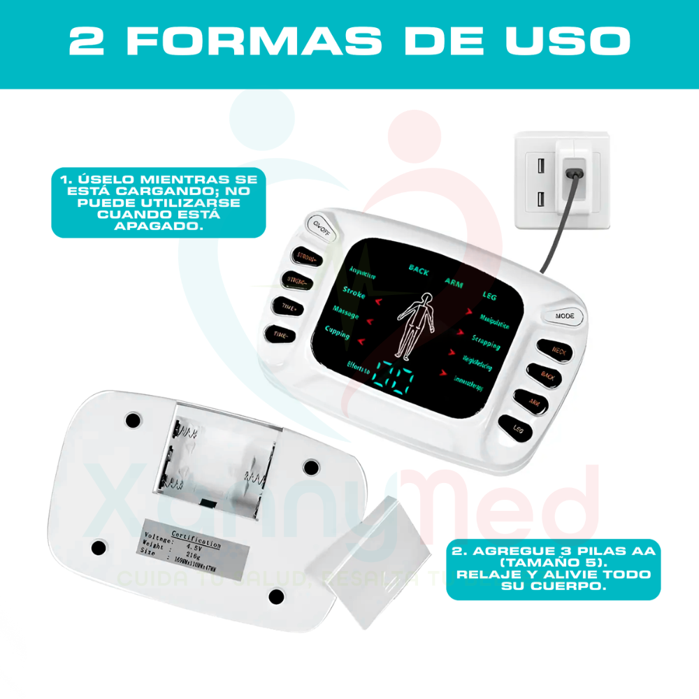 TENS ESTANDAR DE 15 PROGRAMAS - BLUE IDEA - 4