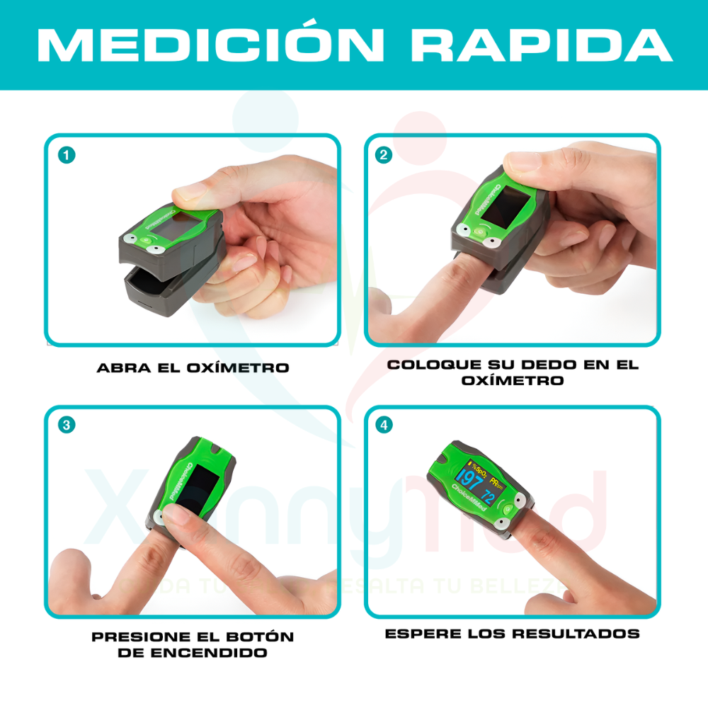 OXIMETRO PEDIATRICO CHOICEMMED - RANA - 6