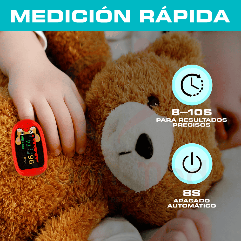 OXIMETRO NEONATAL RECARGABLE - AZUL - 4