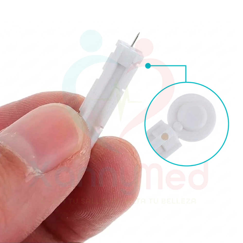 LANCETAS ACCUCHEK SOFTCLIX - 100 UNIDADES - 3