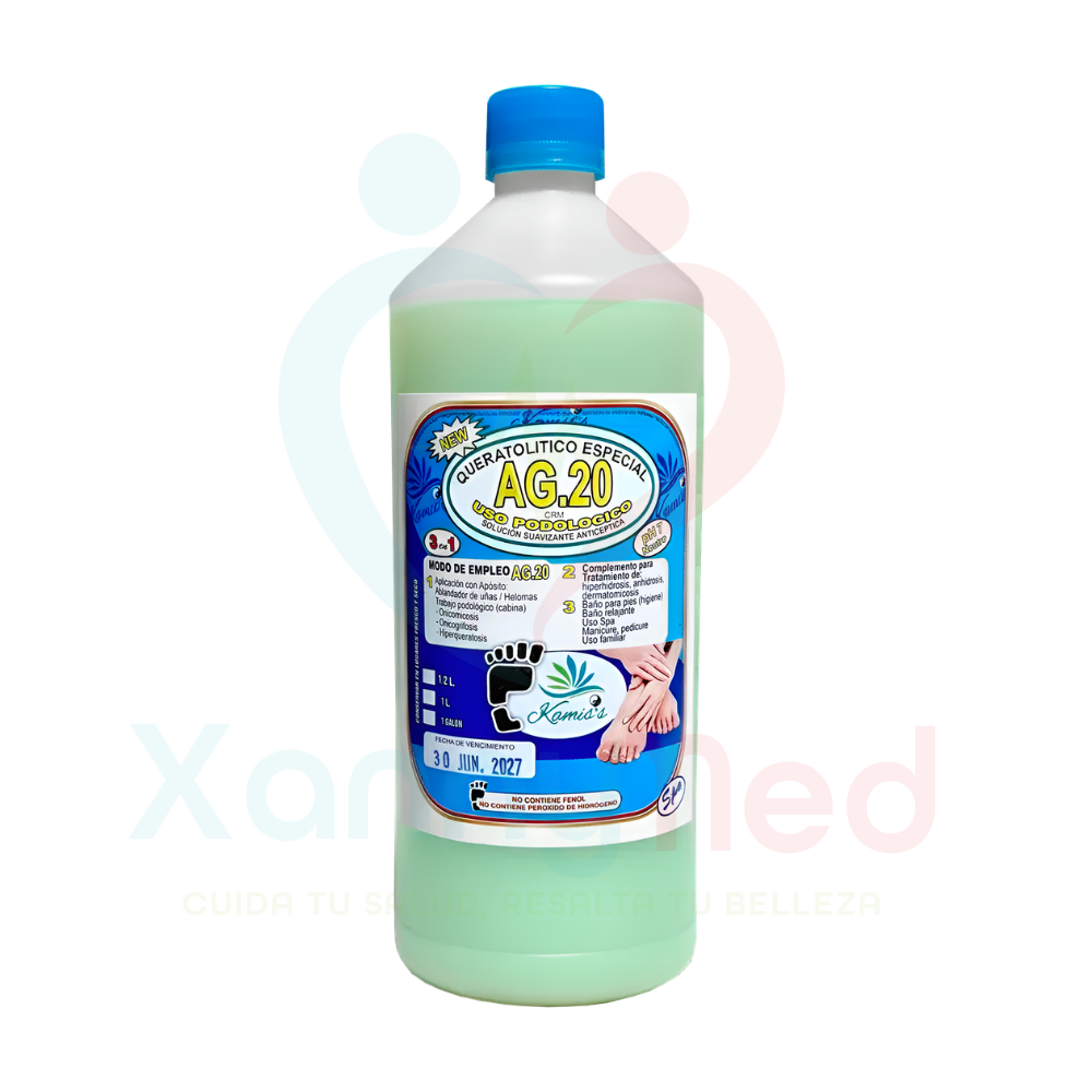 USO CONTRA LOS HONGOS DE LOS PIES - AG20 1 LITRO - 1