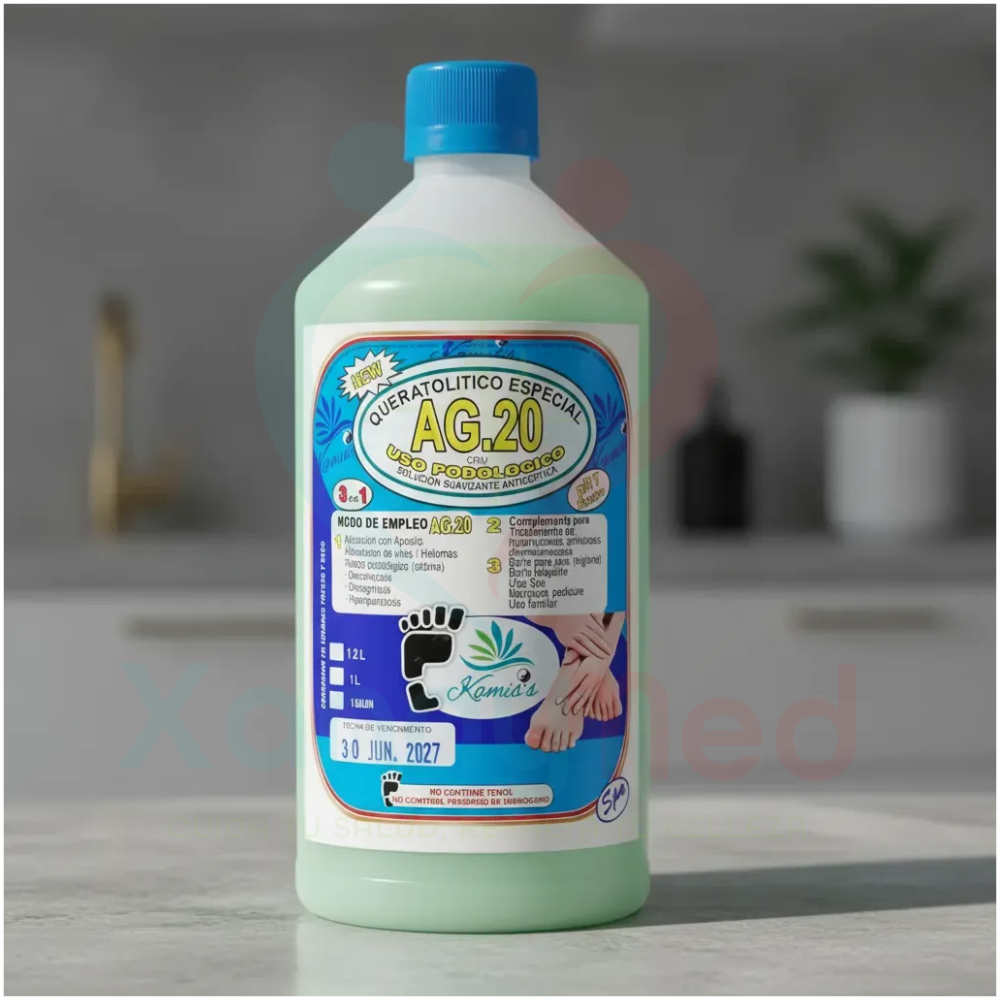USO CONTRA LOS HONGOS DE LOS PIES - AG20 MEDIO LITRO - 2