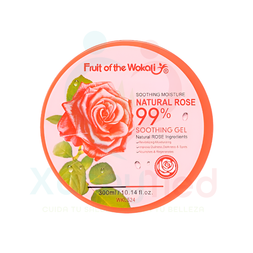 GEL HIDRATANTE DE ROSAS DE 300 ML - WOKALI - 1
