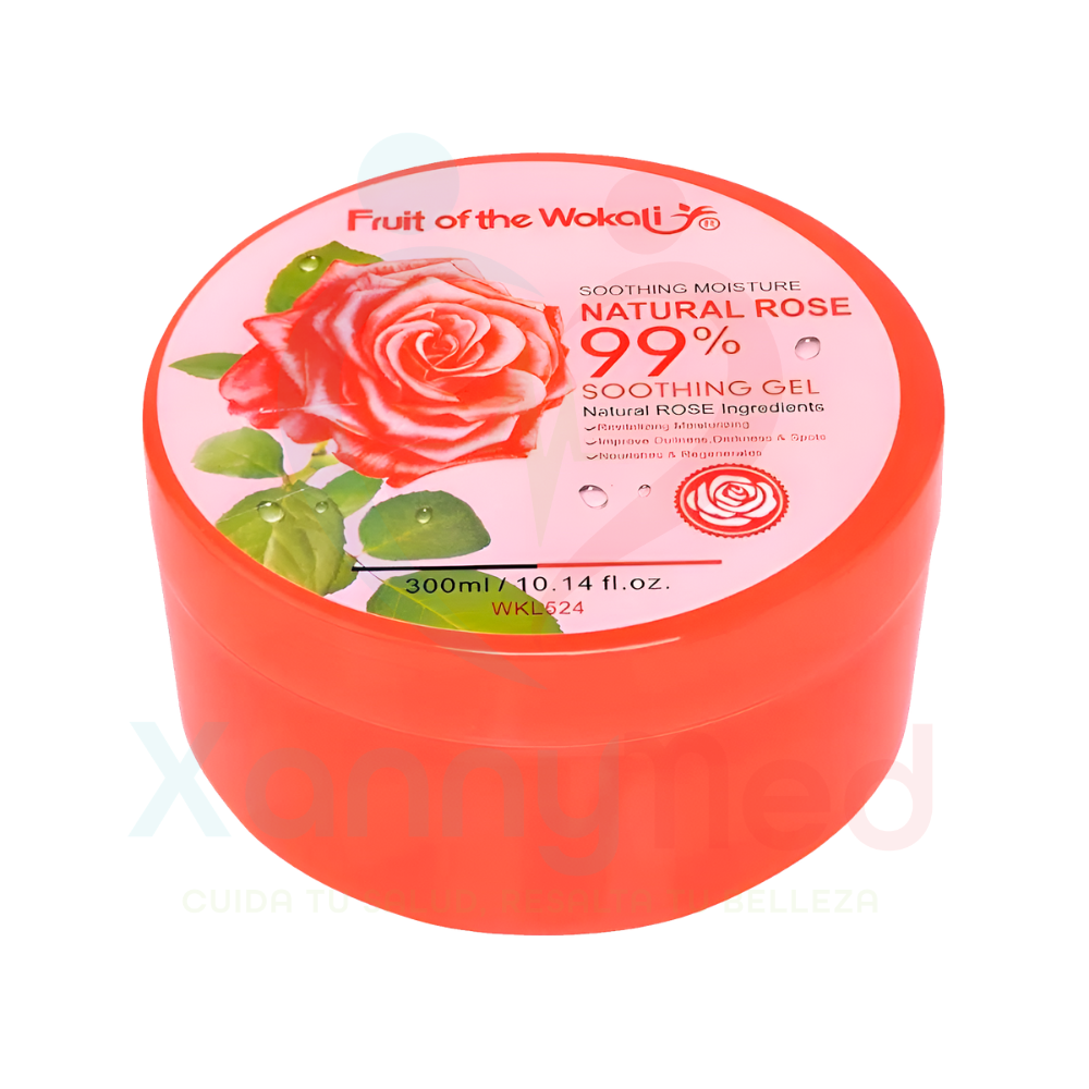 GEL HIDRATANTE DE ROSAS DE 300 ML - WOKALI - 2