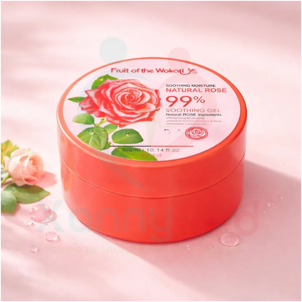 GEL HIDRATANTE DE ROSAS DE 300 ML - WOKALI - 3