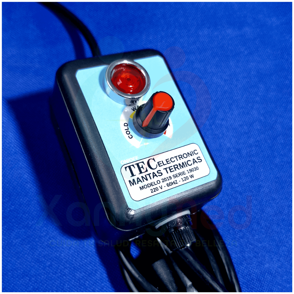 MANTA TÉRMICA ELÉCTRICA PARA TERAPIA CORPORAL - 2