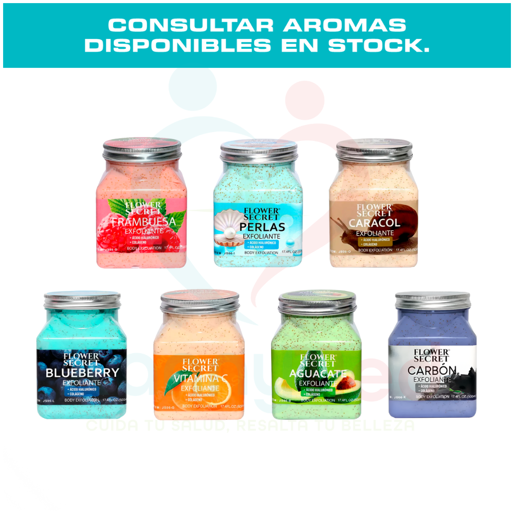 CREMA EXFOLIANTE FACIAL CORPORAL - FLOWER SECRET - 2