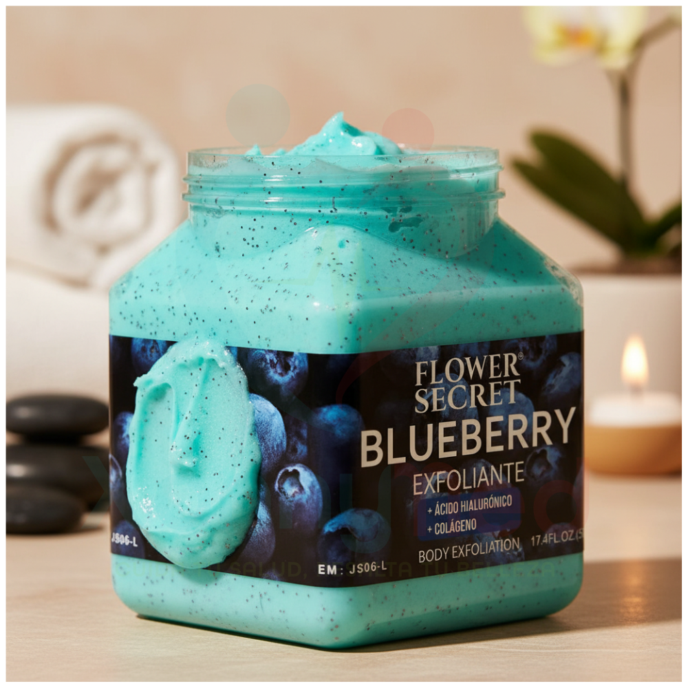 CREMA EXFOLIANTE FACIAL CORPORAL - FLOWER SECRET - 4