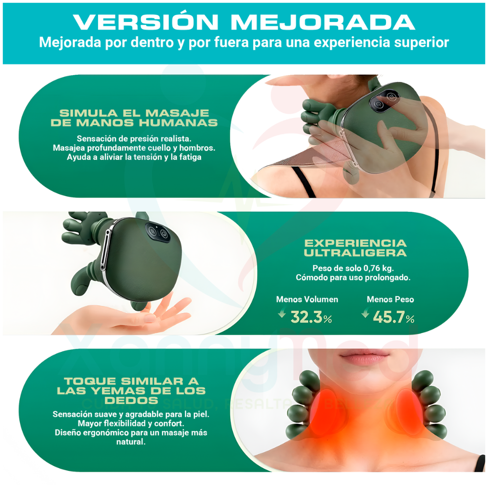 MASAJEADOR DE CUELLO CON MANITO - 4