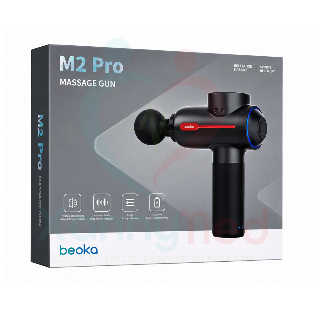 PISTOLA MASAJEADORA PROFESIONAL M2 PRO - BEOKA - 2