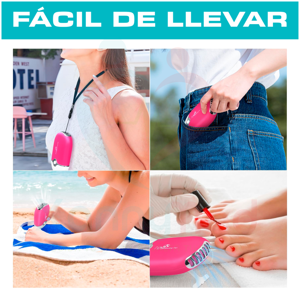 VENTILADOR PORTATIL PARA MASCARILLAS, CEJAS Y PESTAÑAS - 7