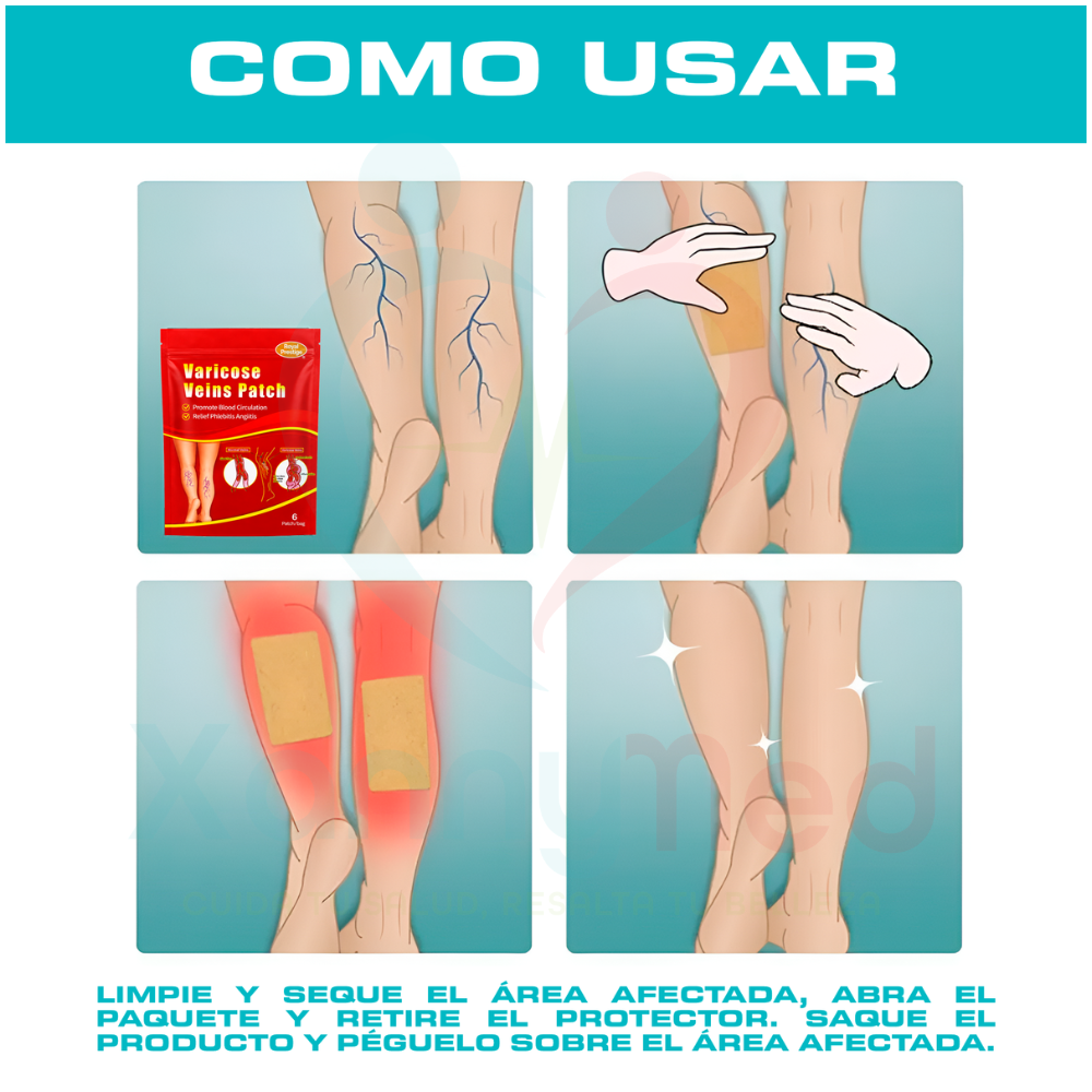 PARCHES PARA LAS VARICES POR 6 PARCHES - 4